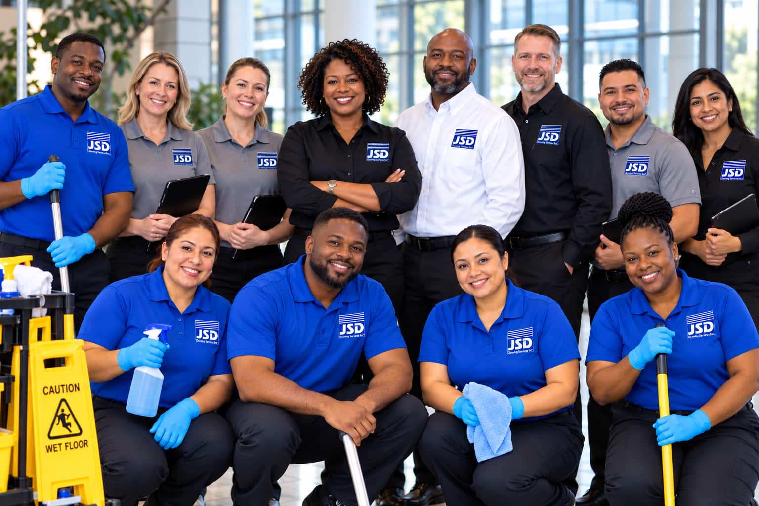 The JSD Cleaning Services team